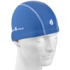 Mad Wave ERGOFIT Textile Lycra Swimming Cap, Blue