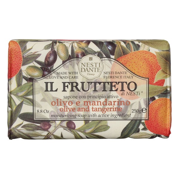 Nesti Dante Nestidante Flutate Soap Olive & Tangerine, 8.8 oz (250 g)
