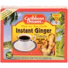 Caribbean Dreams Instant Ginger Tea, 100% Natural from Jamaica, Strong