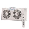 Bionaire Window Fan with Reversible Airflow Blades – 3-Speed Settings,