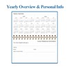Check Registers for Personal Checkbook - A6 Blank Ledger Transaction