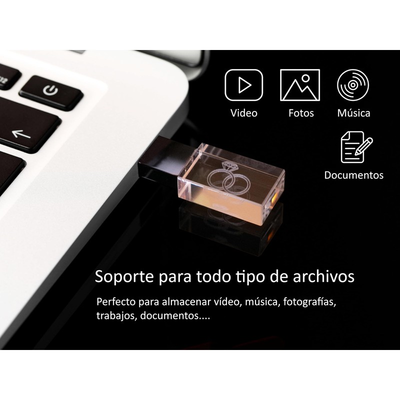 ZELEKTA Pendrive 64GB - USB Flash Drive 3.0 Premium -