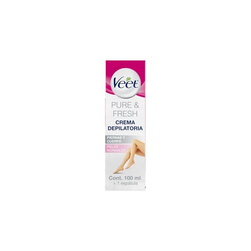Veet Pure & Fresh Crema Depilatoria para Piel Normal Envase