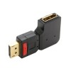Jser Right Angled 90 Degree DisplayPort Male to Female Extension