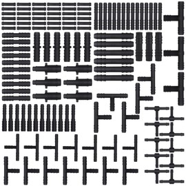 Kit de conector de aspiradora automotriz de 126 piezas, nailon, resistente al calor hasta 240 °C, 13 tamaños, esencial para tubos de aspiradora eficientes en vehículos