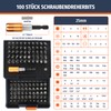 PRIDE&CRAFT 102 Piece Screwdriver Bits Set with 1/4 Inch Quick