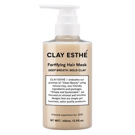 BX Clay Et Forty Fying Hair Mask, Gold Clay, 14.1 oz (400 g)