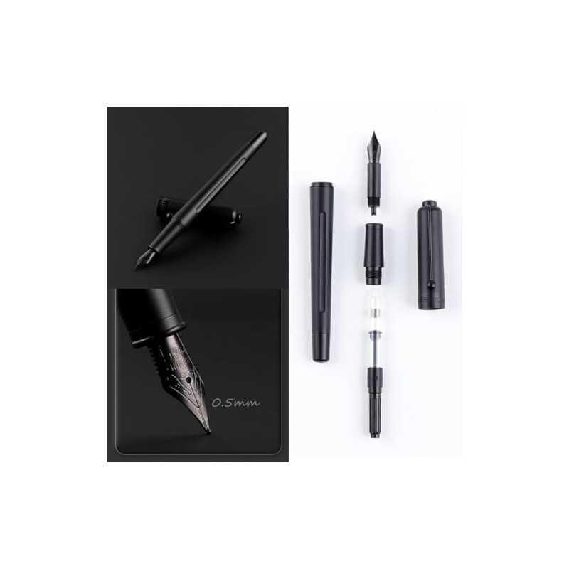 Pluma Fuente, Pluma Estilográfica de Punta Fina, Estilo Clásico de