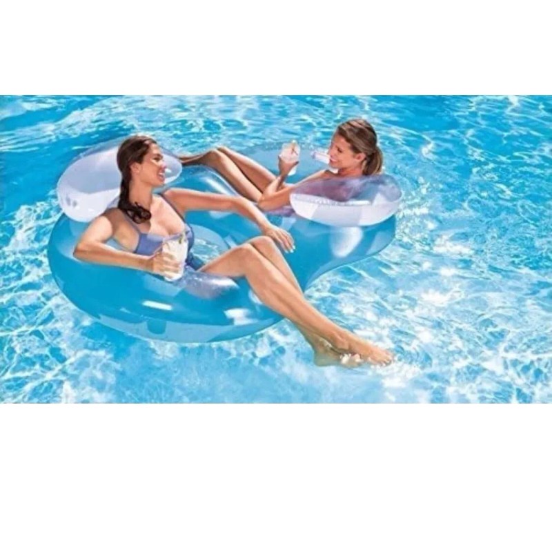 Bestway NEW! H2O Go! Double Ring Lounge Float 6 Feet