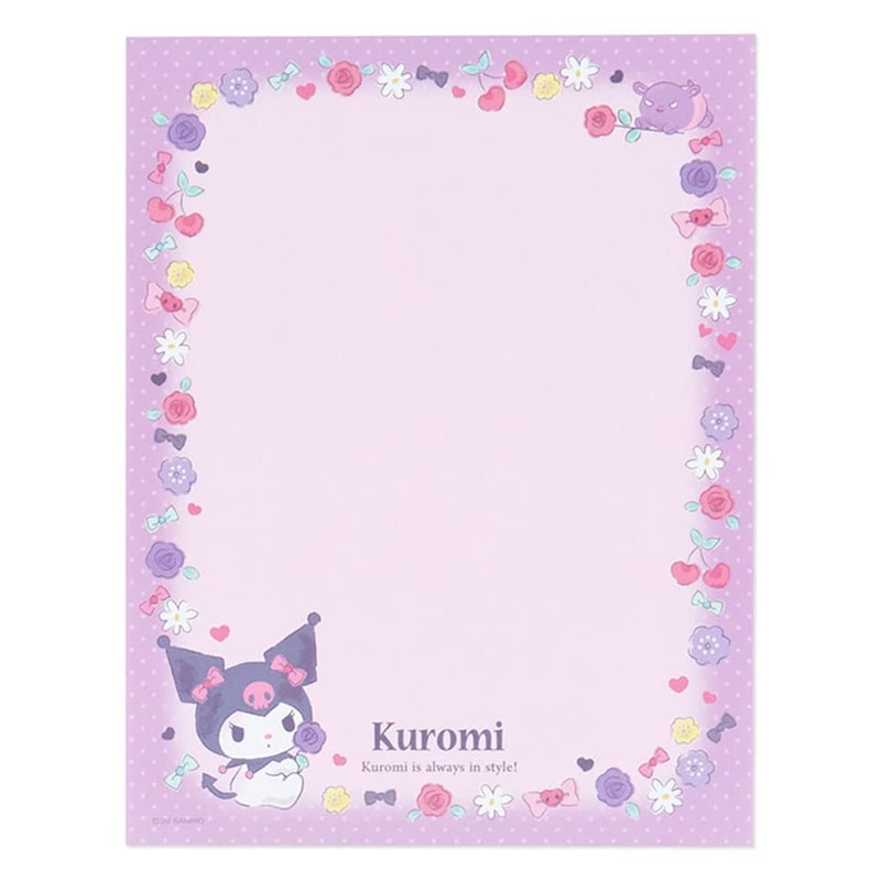 Sanrio 589390 Chromi Letter Set