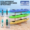 SUNSHINE FARMRE Kayak Storage Rack Adjustable Freestanding Kayak Stand for