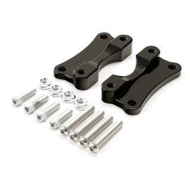 TCT-MOTORPARTS Front Fender Adapter Spacer Riser Mount Kit Fit For Harley Road Road King Street Electra Glide CVO 2014-2024