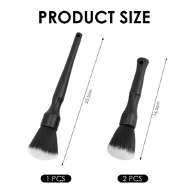 3 Pieces Of Car Interior Cleaning Brush, Gap Brush, Dust Removal Brush, Cleaning Tools, Auto Accessories.