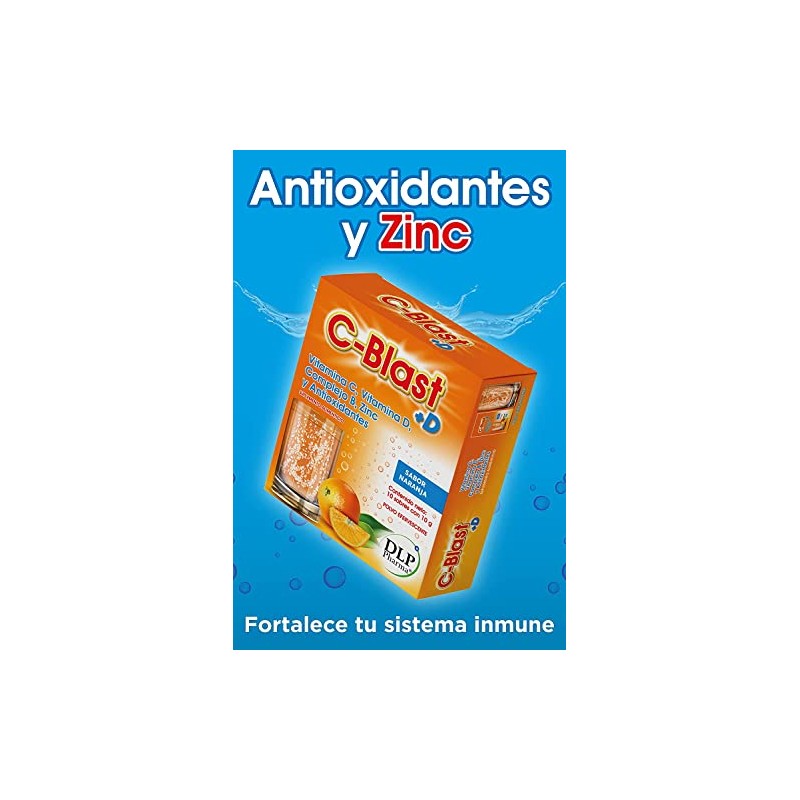 Vitamina C, Vitamina D, Complejo B, Zinc y Antioxidantes Polvo