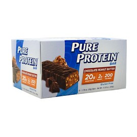 PURE PROTEIN Pure Protein Bar, 6 (50 g) Bars, Chocolate Peanut Butter
