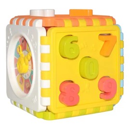 Cubo Sensorial 6 En 1 Montessori Educativo Para Bebés