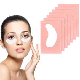 50Pcs Eye Gel Pads Eyelash Extension Pads Lints Free Lint Free Eyelash Patches Collagen Eye Pads Eyelash Lash Extension Under Eye Patches for Pro Salon and Individual Eyelash Extension