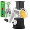 Nutrichef 3 in 1 Cheese Grater & Shredder | Strong