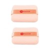 Square Powder (2-Pack) / Powder Puff Flocking Makeup / 사각 파우더(2개입)/분첩 퍼프 후로킹 화장