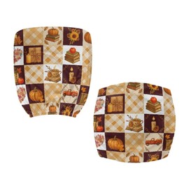 Jeiento Hello - Funda elástica para silla de oficina, diseño de Acción de Gracias, a prueba de polvo, funda protectora para silla giratoria y reposabrazos