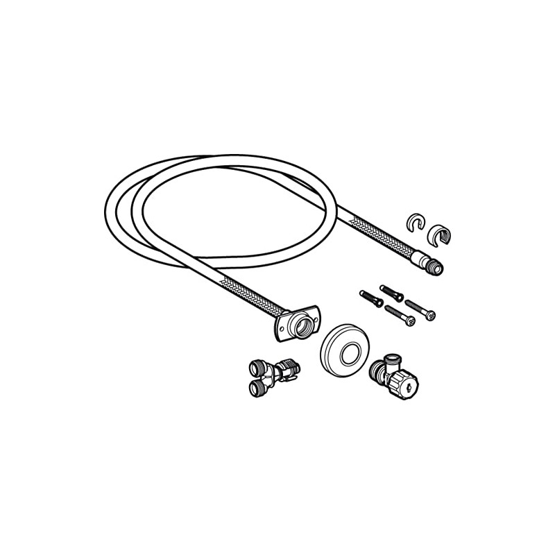 Geberit Water Connection Set for UP-SPK 12 cm for Geberit
