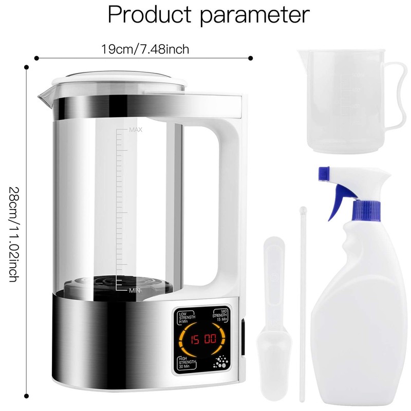 Hypochlorous Acid & Sodium Hypochlorous Solution Generator - Portable 2000ML