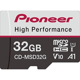 Pioneer Pioneer Micro SD Card CD-MSD32G SDHC 32GB CLASS10 U1 V10 A1 Heavy Duty Carrozzeria