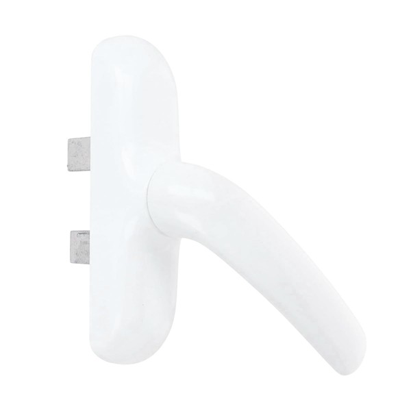 Amig - Practical window handle with aluminium base and PVC