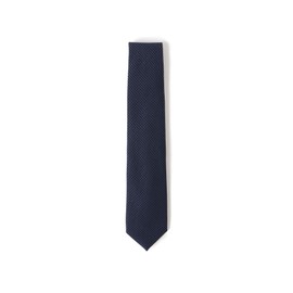 Beams Heart Men's Gun Club Check Necktie, navy