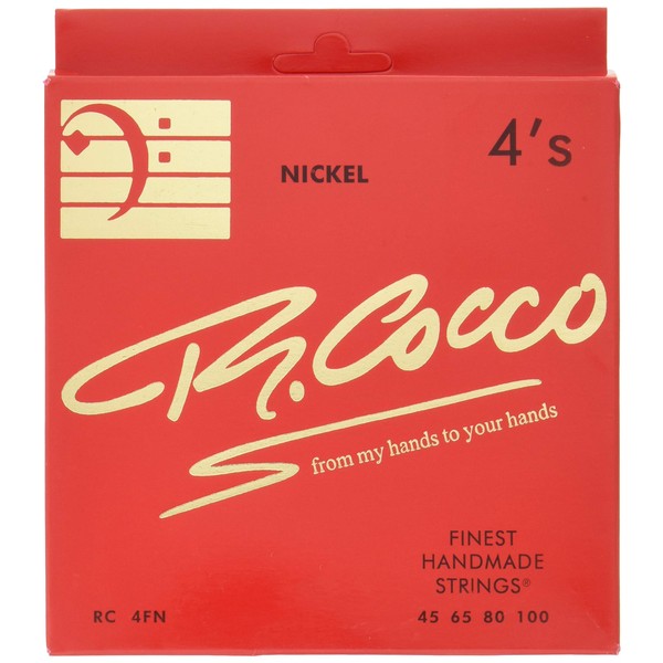 coco-R R.Cocco Richard Coco Bass Strings RC4F N (Nickel .045-.100)