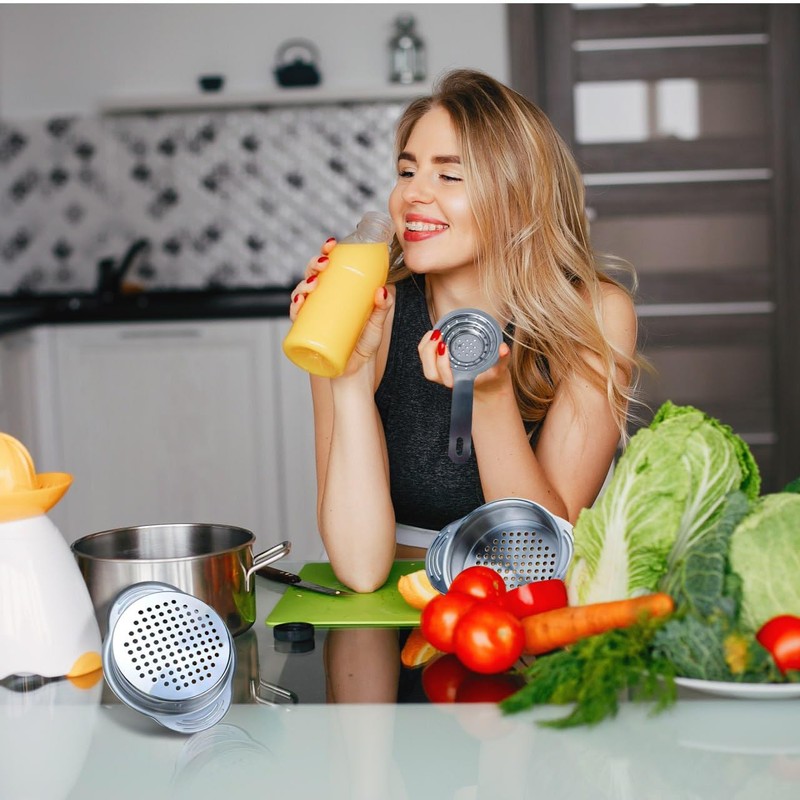 2 PCS Tuna Strainer for Can - Small Colander with