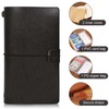 YILANJIN A6 Notebook, 144 Pages (72 Sheets) Hardback Notebook, Memo