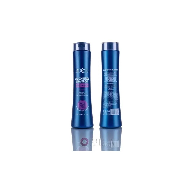 Rocco® Shampoo Oil Control Sin Sal Para Cabello Graso 400ml