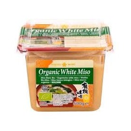TWIN PACK! Hikari ORGANIC White Miso Paste - 2 tubs, 17.6 oz by Hikari Miso (Basic)