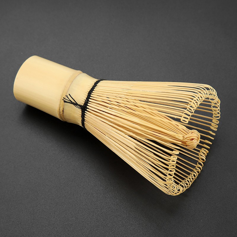Natural Bamboo Tea Whisk Chasen Preparing Matcha Powder Brush Tool(80