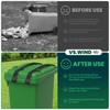 Gadgetzan 1 Pack Metal Double Claw Trash Can Lid Lock