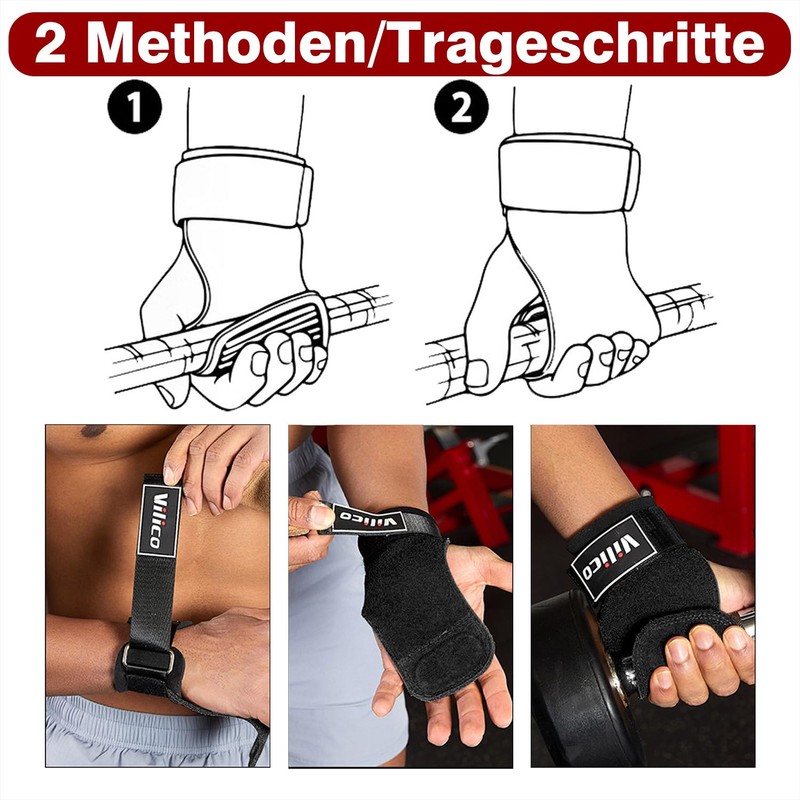 FumyFumy Lifting Straps Leather Lifting Straps Strength Training