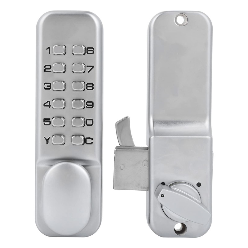 Keyless Lock, Mechanical, Easy Operation, 1-11 Digit Smart Lock, Door