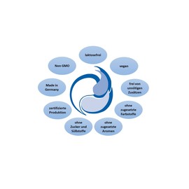 BioPräp BIO Darm Kurier Pulver | 250 Gramm | vegan und BIO | mit Ballaststoffen, Kräutern und probiotischen Bakterien | produziert in Deutschland | zertifizierte Produktion