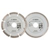 Bosch 2 x 115mm Diamond Discs (1 x Tile, 1