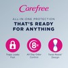 Carefree Acti-Fresh Thin Panty Liners, Extra Long, 93 Count (Pack