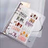 Press On Nail Organizer,Press On Nail Packaging,Removable Loose-Leaf Storage Book