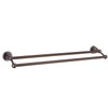 Hardware House Highland 24" Double Towel Bar, Oil Rubbed Bronze