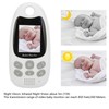 2in Baby Monitor with Camera LCD Screen Wireless 2 Way