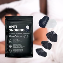 Anti-Schnarch-Pflaster für den Mund, 30 Stück, verbessert Schlafqualität, hypoallergen