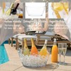 2-Pack Clear Acrylic Ice Buckets for Parties (5.5L Each) –