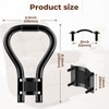 YUEYIN Modern Black Metal Recliner Handle Extender, Oversized Lever Extender