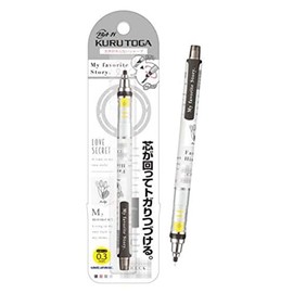 Mitsubishi Pencil, Kurutoga KURU TOGA 0.3mm Lead Mechanical Pencil (203813 MY FAVORITE STORY)