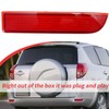 CADUFUELLY 81920-13022 Rear Left and Right Bumper Reflector Replacement Lamp,
