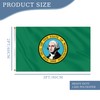 Washington Flag 2x3Ft Double Sided Heavy Duty 3 Ply Durable